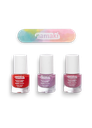 Coffret 3 vernis à ongles - Roses Eternelles