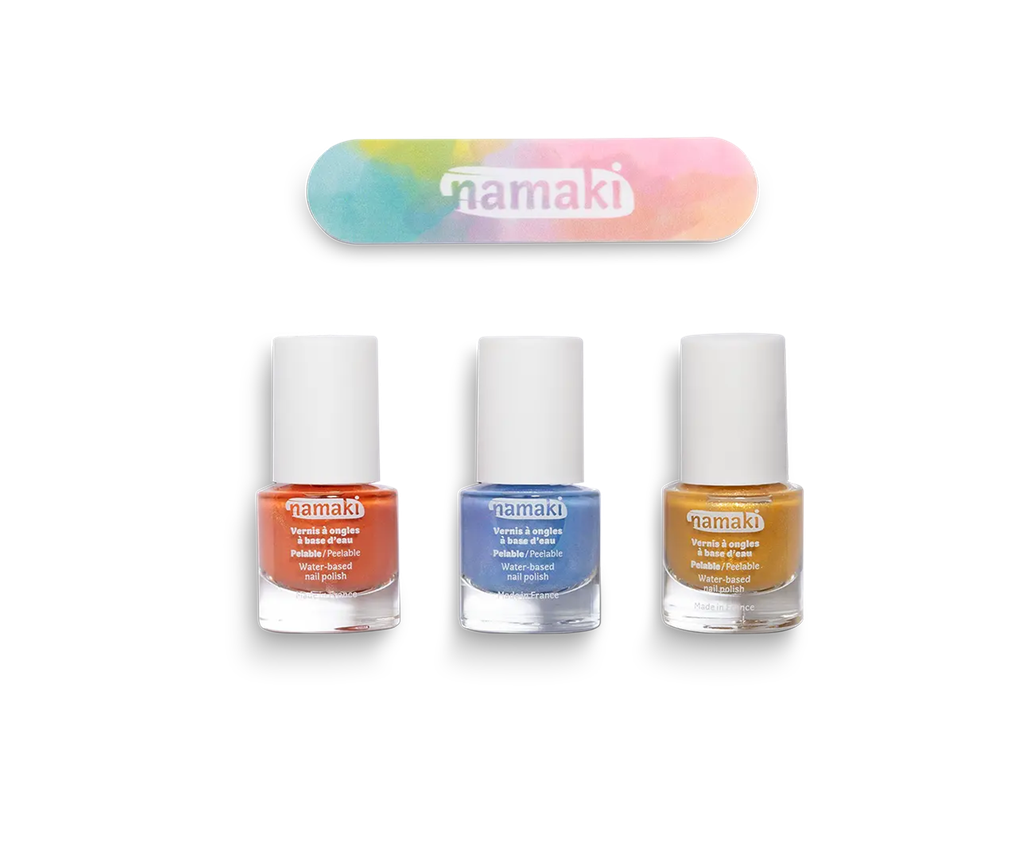 Coffret 3 vernis à ongles - Soleil couchant