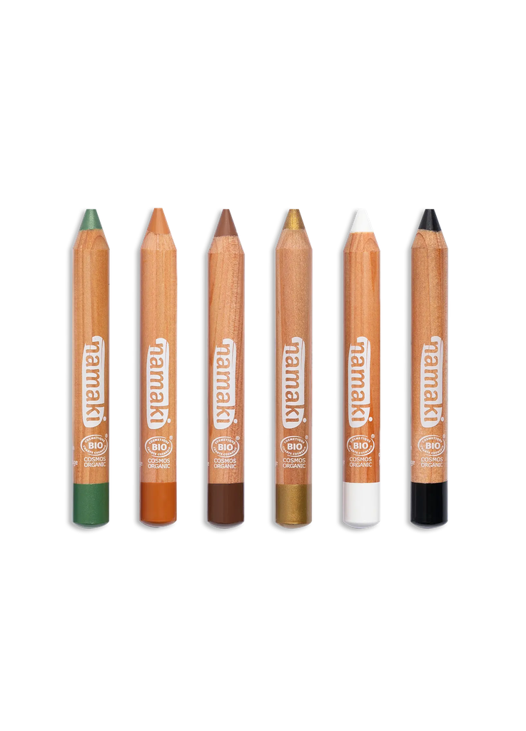 Kit 6 crayons de maquillage - Vie Sauvage**