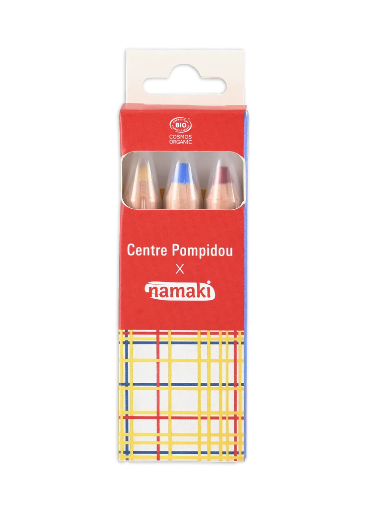 Set of 3 Face Painting Pencils - Centre Pompidou X Namaki**