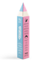 Schminkstifte für KinderFein • 4 Farben • Gelb - Rosa - Türkis - Weiß**