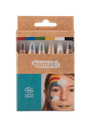 Schminkstifte für Kinder- Jumbo • 6 Farben • Regenbogen**
