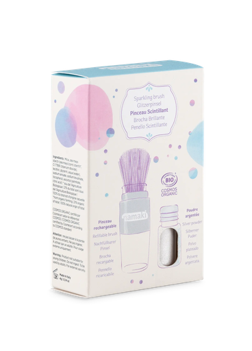 [110104] Sparkling Brush - Silver**