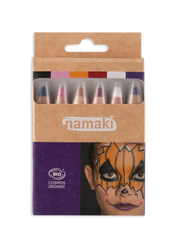 [110101] Kit 6 crayons de maquillage - Mondes des Horreurs**