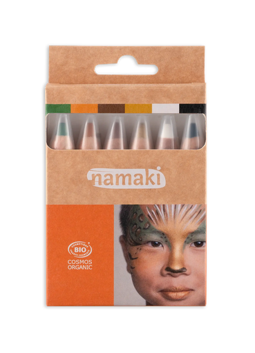 [110103] Kit 6 crayons de maquillage - Vie Sauvage**