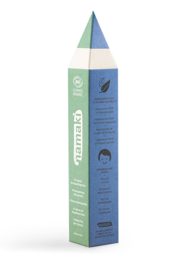 [110142] Kit 4 crayons de maquillage fins - Jaune/Vert/Bleu/Rouge**