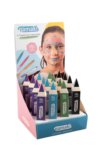 [130051] Prêt-à-vendre Kits 4 crayons de maquillage fins**